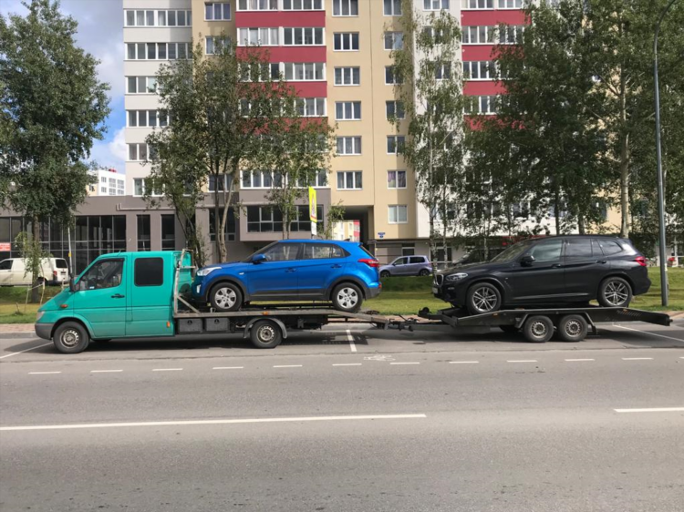 Эвакуатор в калининграде цены