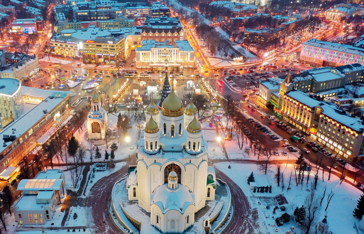 Город калининград численность населения