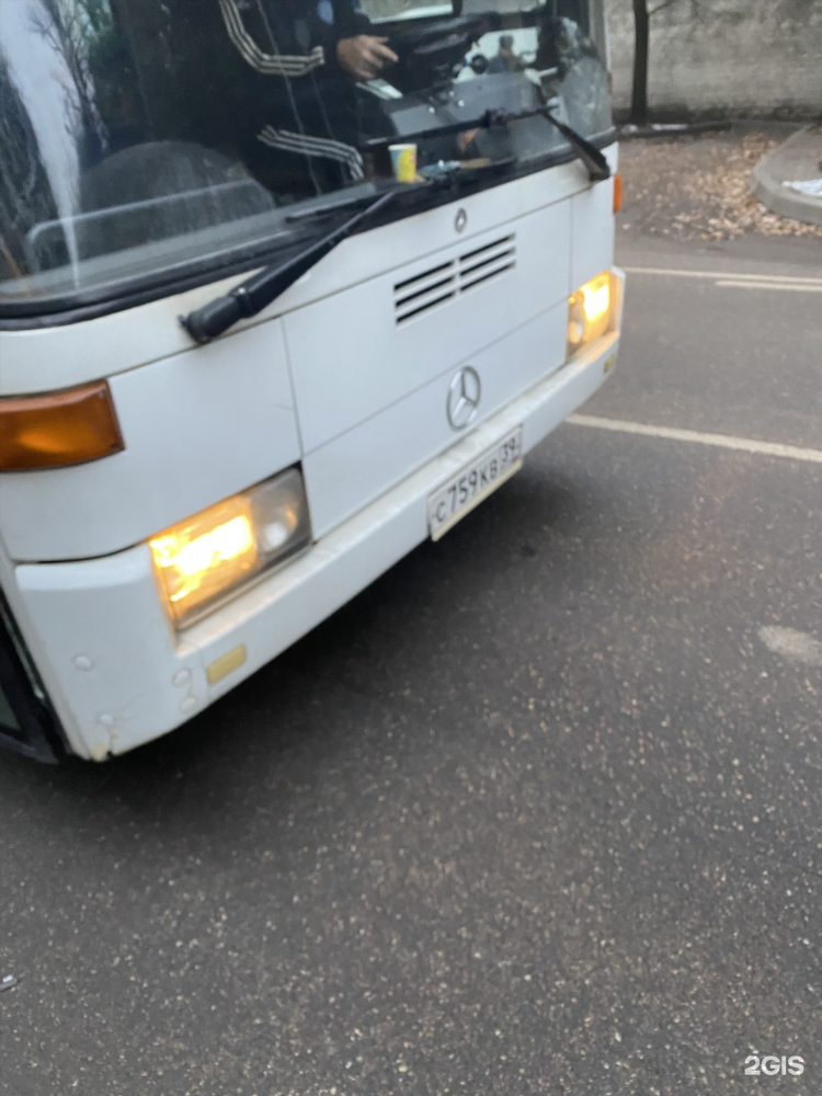 Маршрут автобуса 39 калининград