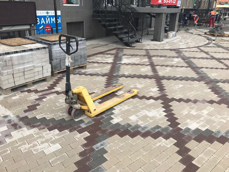 Плитка тротуарная калининград