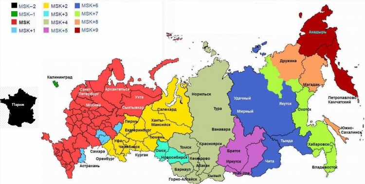 Разница во времени калининград самара