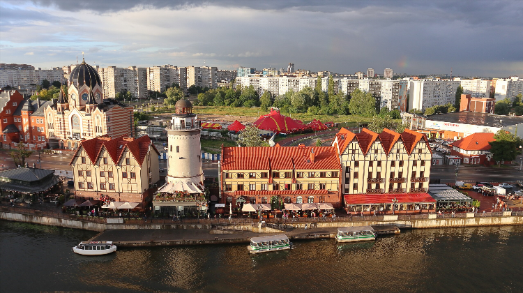 Рыбная деревня в калининграде фото