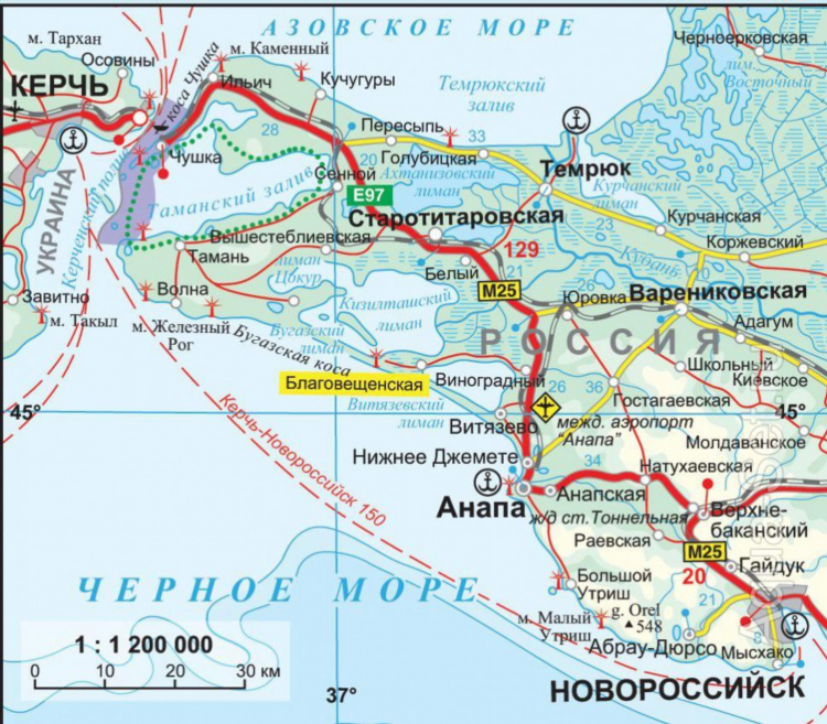 Ул благовещенская калининград на карте