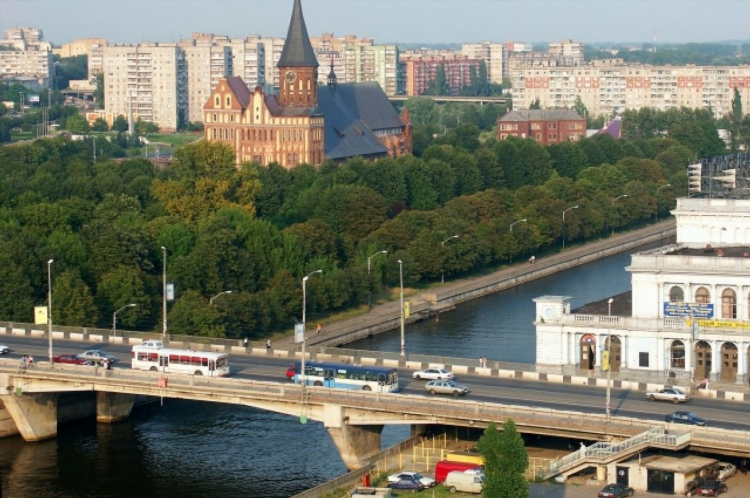 Высокий мост в калининграде
